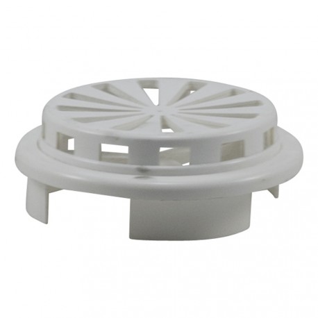 Grille de ventilation PVC ronde